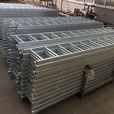 Escalera de mono de acero de andamio galvanizado