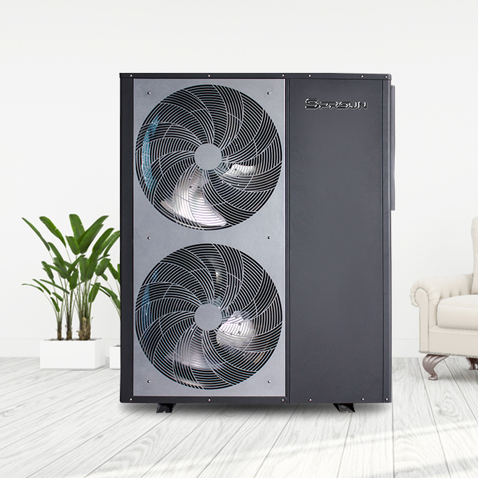 R32 ERP A+++ 22KW EVI Bombas de calor multifuncionais de baixa temperatura DC Inverter Air Souce