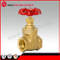 Manual Red Handwheel Forging Brass Gate Valve