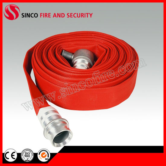Fire Fighting Hose Fitted with John. Morris BS Hose Coupling