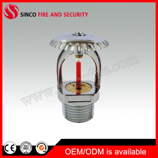 1/2" Thread 5mm/3mm Red Glass Glass Bulb Fire Sprinkler