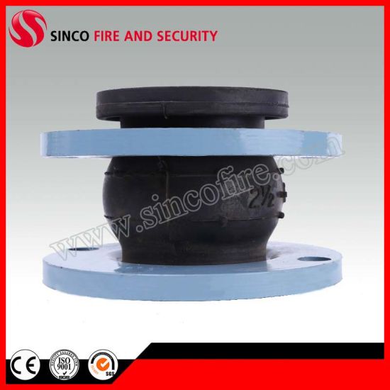 High Temperature Flexible Single Sphere Rubber Expansion Joints with Flange