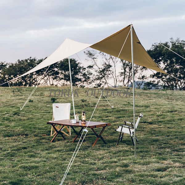 Canvas Tarp Tent Lightweight For Camping Backpacking And Outdoor