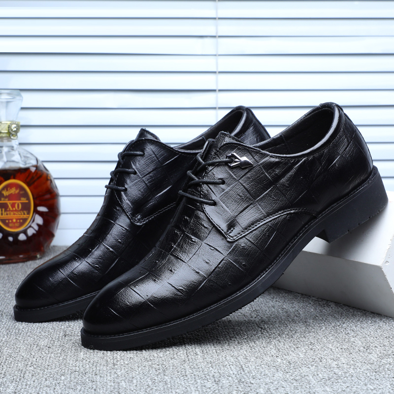 Italy style men shoes leather shoes footwear High Gloss Police Formal Men Shoes Zapatos de hombre de moda