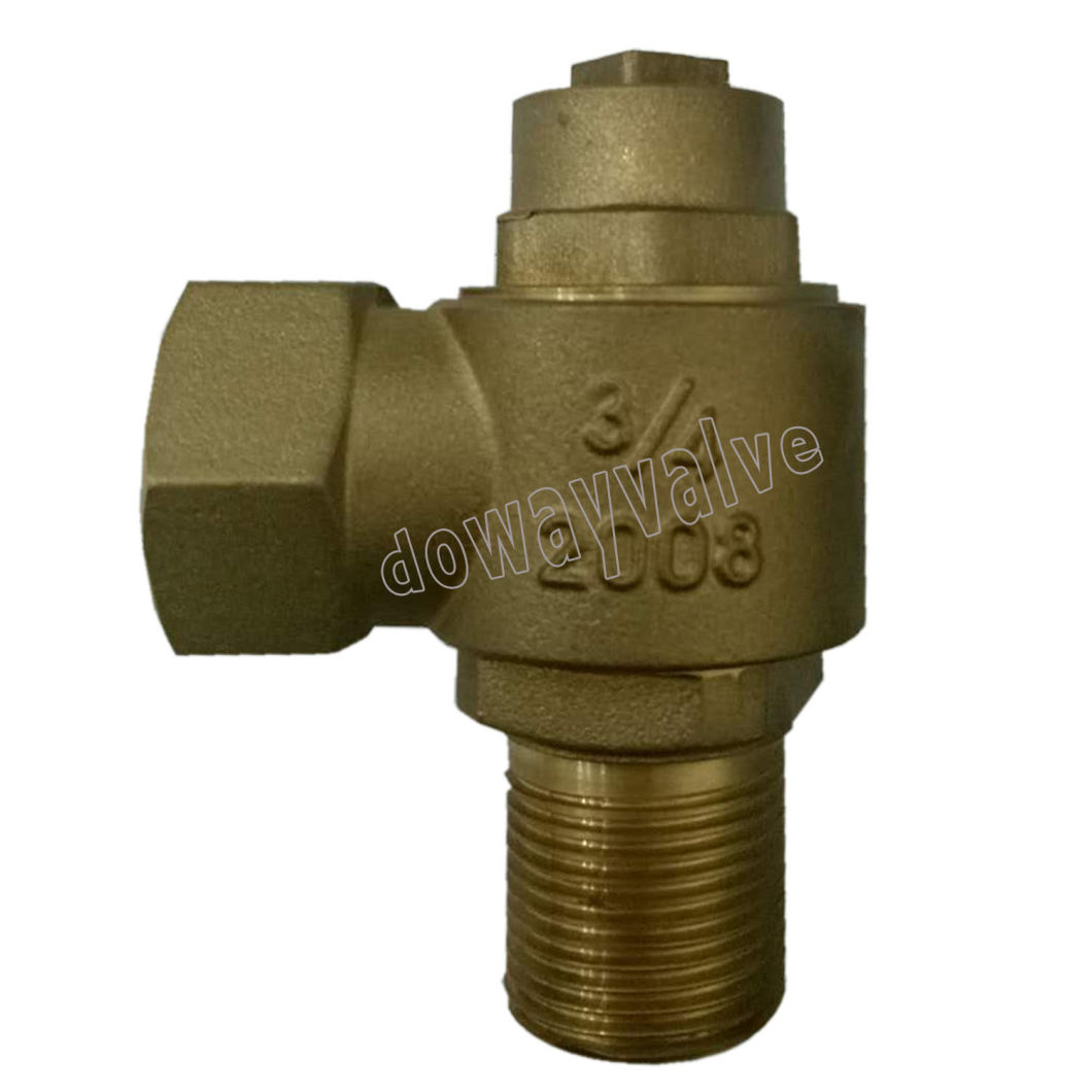 Vannes à virole en laiton femelle X mâle BS2872