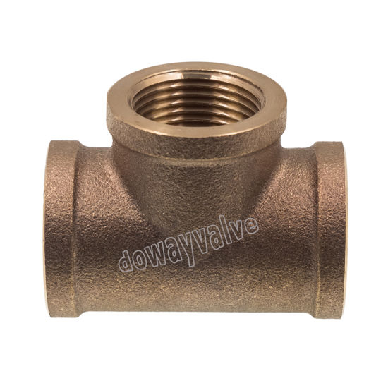 C83600 Casting Equal Tee Bronze Raccord de tuyau