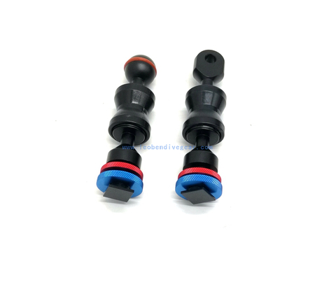 Underwater 4 inches Ball YS Flex Arm with Hot Shoe 