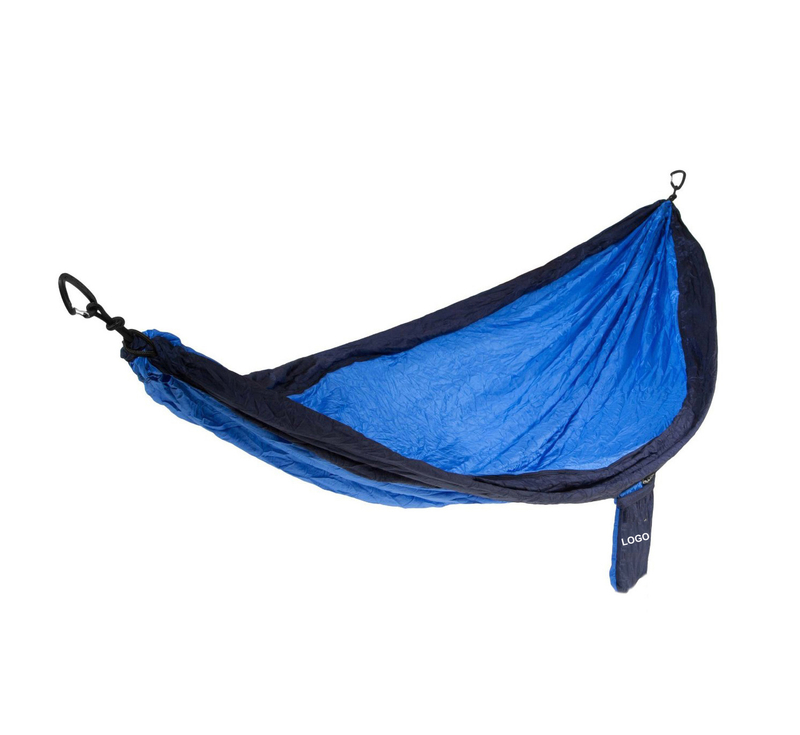 Double Camping Parachute Hammock with aluminum carabiners