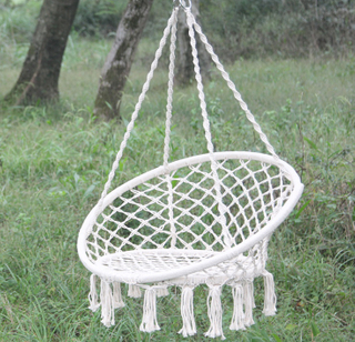 Cotton Rope Hanging Children Garden Chair