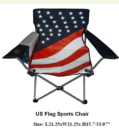 LG7023 us flag chair