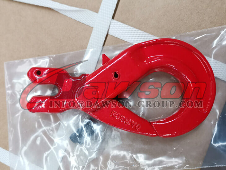 Gancho autoblocante de horquilla mejorado para eslingas de cadena de elevaci&oacute;n - Dawson Group Ltd. - Fabricante, proveedor y f&aacute;brica de China
