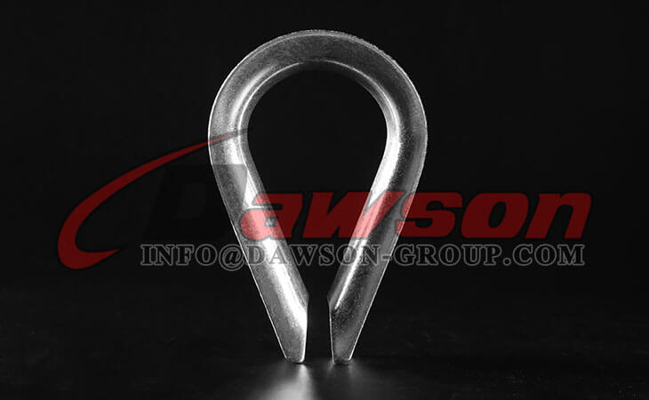 亜鉛メッキワイヤーロープシンブルDIN 6899タイプB - Dawson Group Ltd. - 中国メーカー、サプライヤー、工場