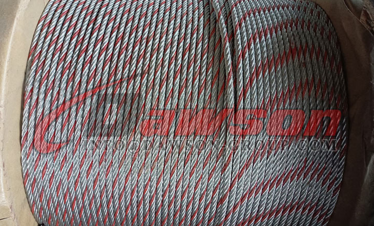 Cable de alambre de acero (6 &times; 19 + FC) - Dawson Group Ltd. - Fabricante, proveedor y f&aacute;brica de China