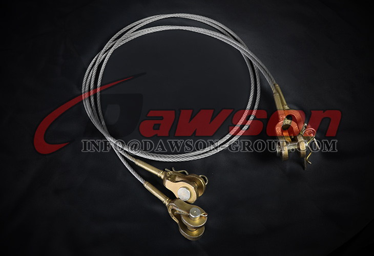Eslingas de cable de acero DAWSON con casquillo de peltre abierto galvanizado - Dawson Group Ltd. - Fabricante, f&aacute;brica de China