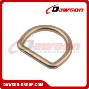 DSJ-3013 Anel D de proteção contra quedas para subida ao ar livre, anel D de aço forjado para arnês de segurança de poliéster
