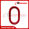  DS091 G80 US tipo A-342 1/2' - 5' eslabón maestro forjado para eslingas de elevación de cadena/eslingas de cable