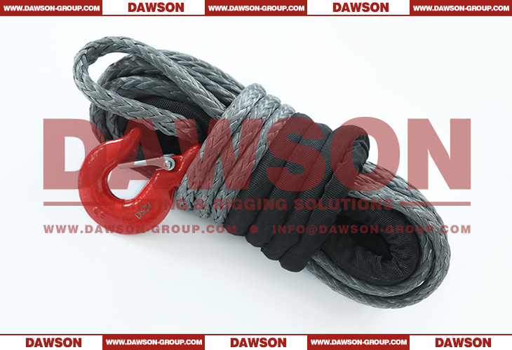Cuerda de cabrestante sint&eacute;tica HMPE, cuerda trenzada de UHMWPE de 12 hebras, cuerda de recuperaci&oacute;n - Dawson Group Ltd. - Fabricante, proveedor y f&aacute;brica de China