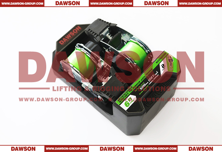 25 مم &times; 1.8 م DAWSON أشرطة ربط السقاطة الأوتوماتيكية القابلة للسحب، حزام ربط السقاطة للشحن مقاس 1 بوصة &times; 6 أقدام - Dawson Group Ltd. - الصين الصانع والمورد والمصنع