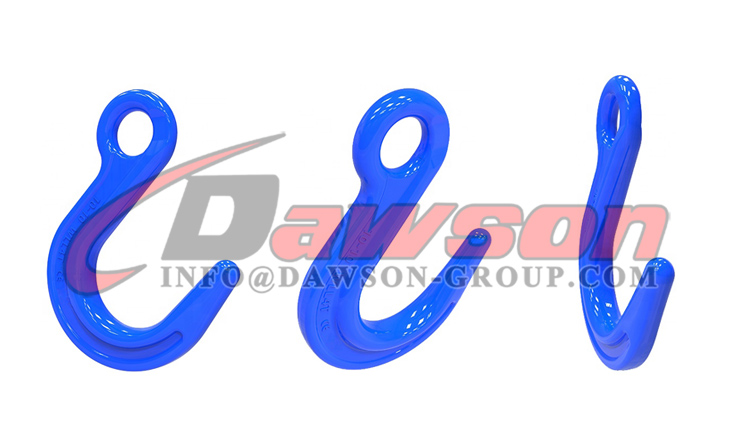 DS1074 G100 Gancho de fundi&ccedil;&atilde;o de olho de liga de a&ccedil;o forjado, gancho de abertura grande - Dawson Group Ltd. - F&aacute;brica, fabricante e fornecedor na China