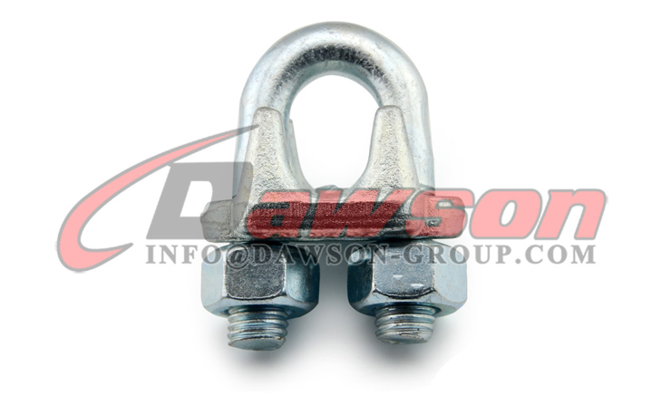 Clips para cable de alambre de alta resistencia forjados tipo americano tipo EE. UU. EN - Dawson Group Ltd. - Proveedor y fabricante de China