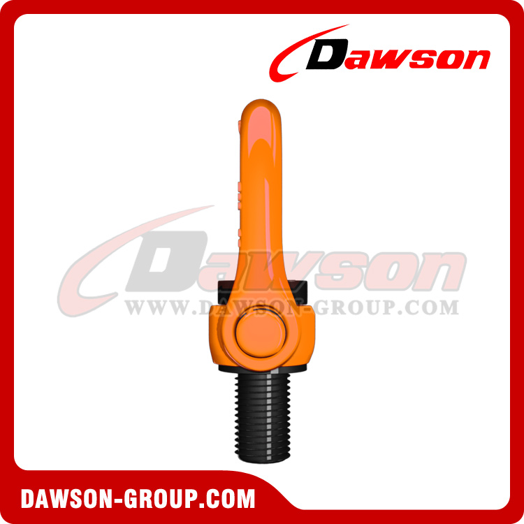 DAWSON M8-M100 Rosca métrica Doble grillete giratorio G80 Anillo de elevación giratorio