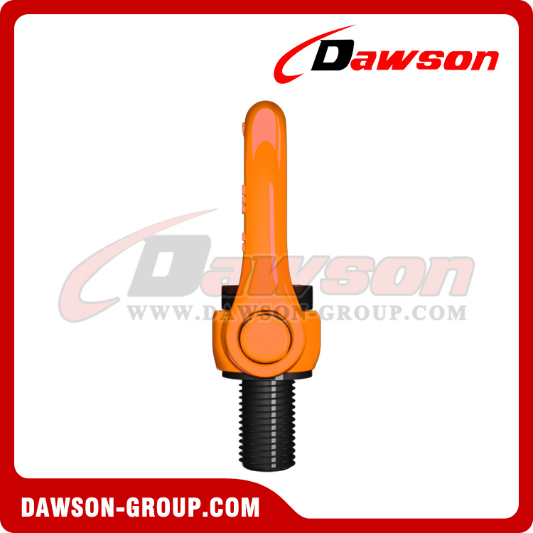 DAWSON M8-M100 Rosca métrica Manilha giratória dupla G80 Anel de talha giratória