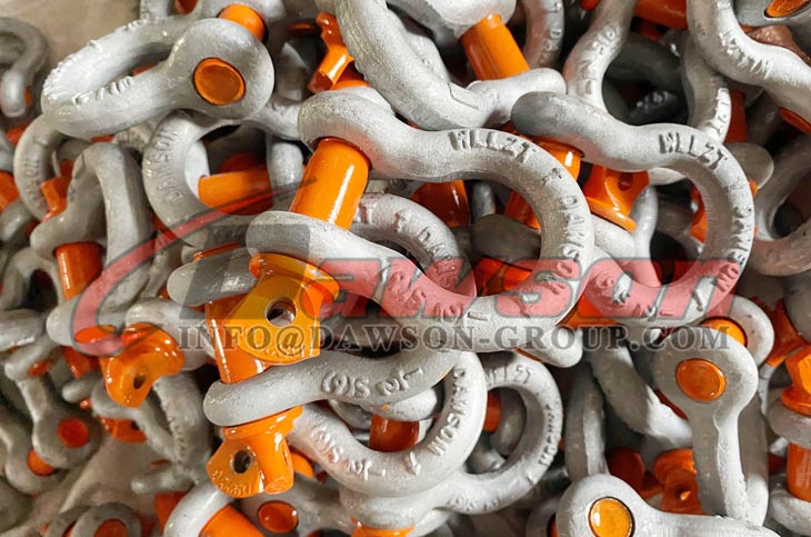 Grillete de anclaje con pasador de tornillo de aleaci&oacute;n forjada tipo EE. UU., Grillete de arco S6 de alta resistencia - Dawson Group Ltd. - Fabricante, proveedor de China