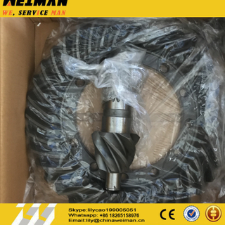 sdlg loader parts Genuine ACTIVE SPIRAL BEVEL GEAR 3050900015/3050900200 /3050900055/3050900201 for LG956L wheel loader