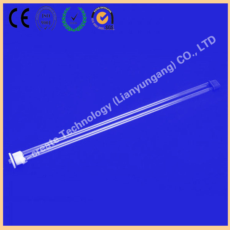 Waste gas treatment u-shaped germicidal lamp, photolysis uv lamp tube, ultraviolet lamp amalgam bacteria high ozone 150W water treatment photooxygen