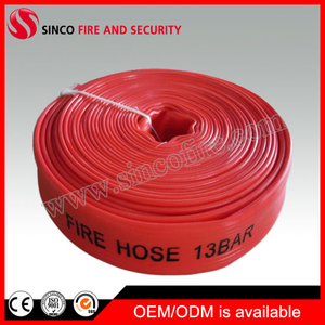 Synthetic Rubber Fire Hose Type Available in Sizes 1.5 "X30mtr