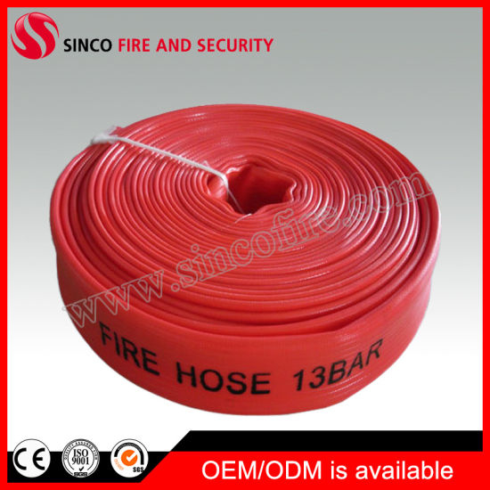 Synthetic Rubber Fire Hose Type Available in Sizes 1.5 "X30mtr