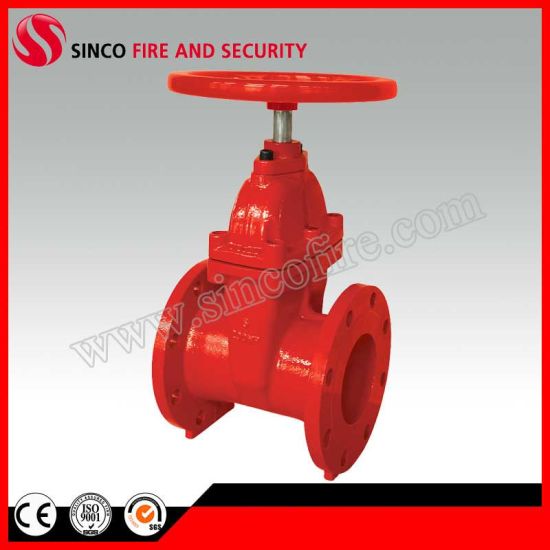 Industrial Resilient Seated Non Rising Stem Gate Valve