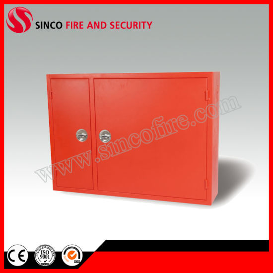Red Fire Hose Reel Cabinets Fire Extinguisher Cabinet