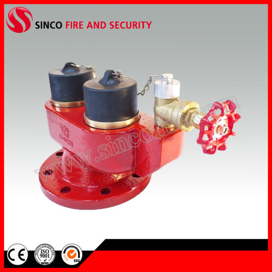 4 Way Breeching Inlet Fire Hydrant Valve