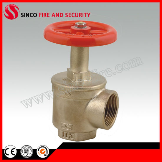 Female Inlet with Female/Male Outlet Fire Hose Angle Valve