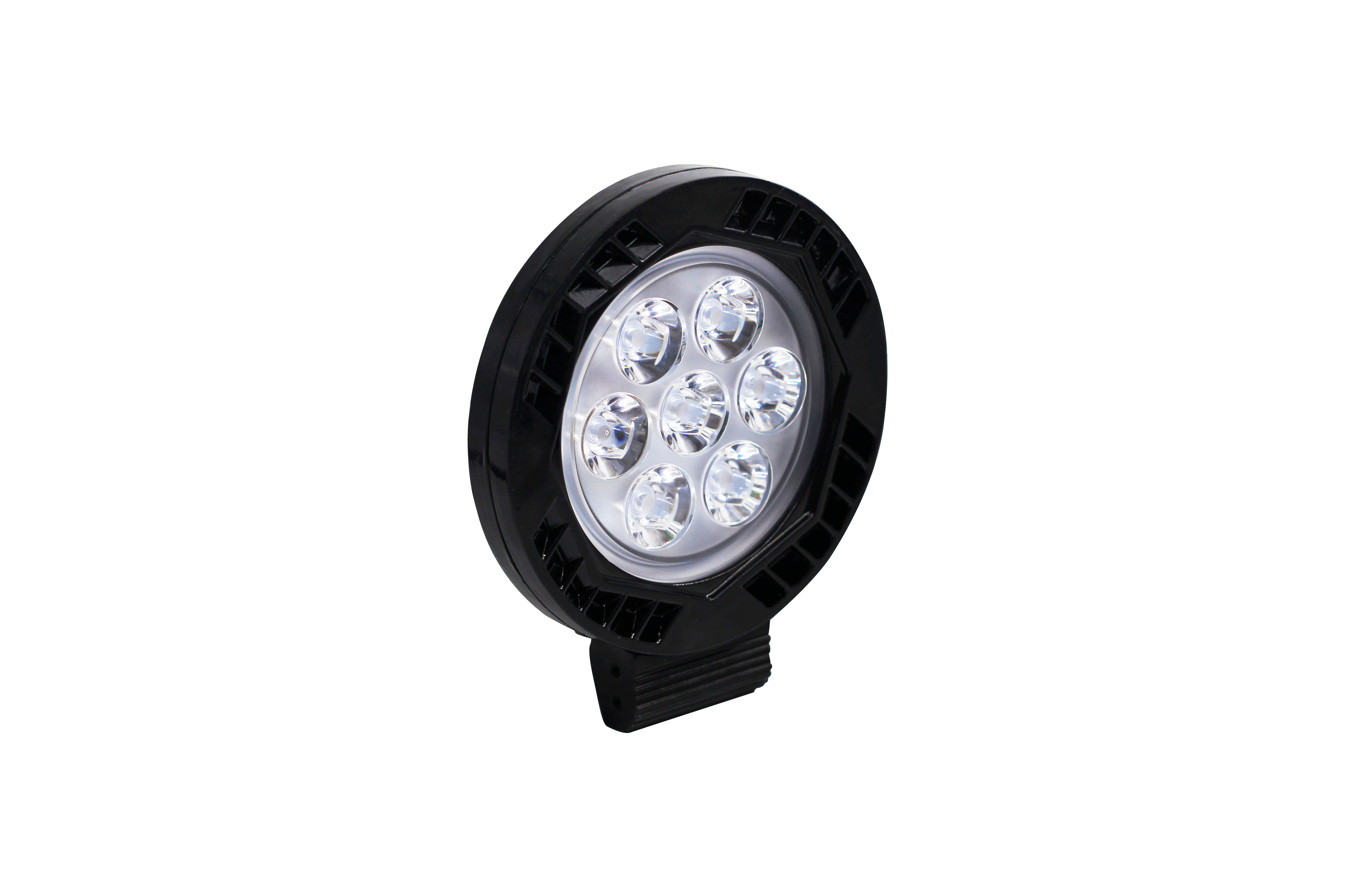 4.7" 21W Round Led work light with blue DRL