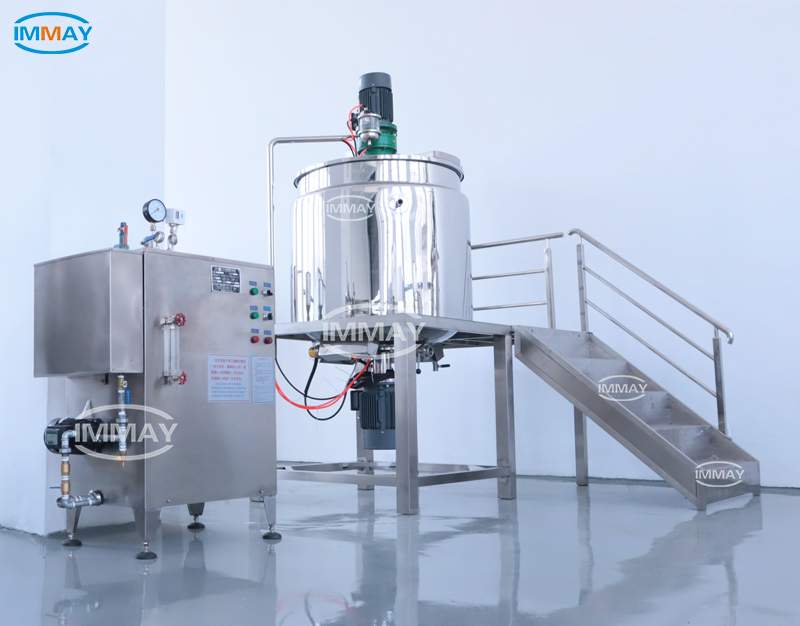 Stainless Steel Mixing Tank with Agitator Edelstahl-Mischbehälter mit Rührwerk