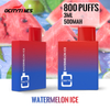 Nueva tendencia colorida OEM ODM HAPP BOX 800puffs vape desechable