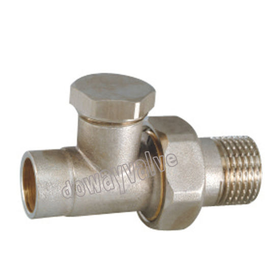 Valve de radiateur automatique en laiton d'angle 1/2 "