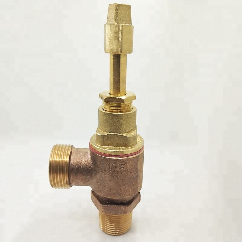 Válvula de martillo con casquillo de bronce de 20 mm de fábrica OEM con husillo