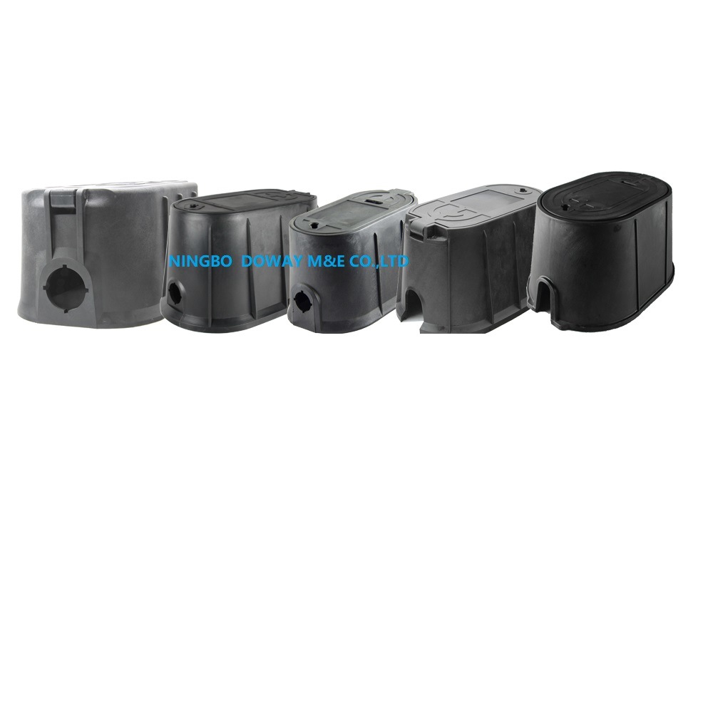 Caja plástica del contador de agua de las piezas del contador de agua del OEM de la fábrica de China