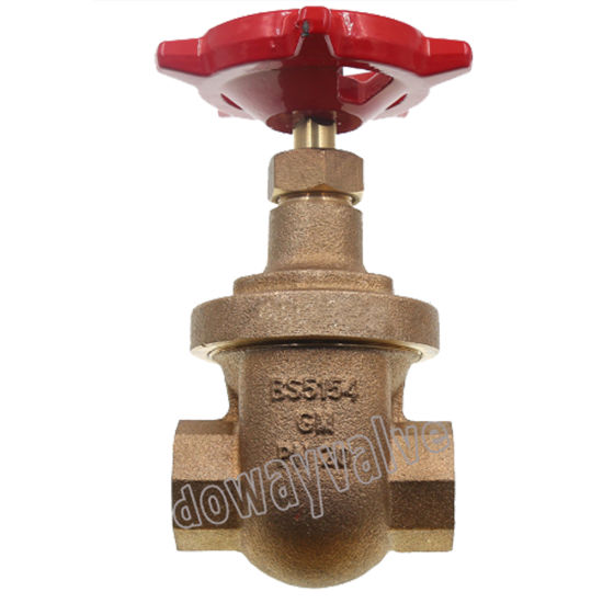 Válvula de compuerta de bronce para control de agua