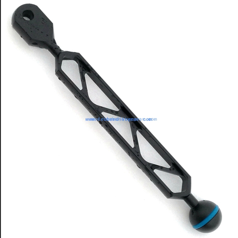 8 Inches Aluminum Underwater Camera Housing Rig Dive Light Strobe YS Head Adapter Arm 