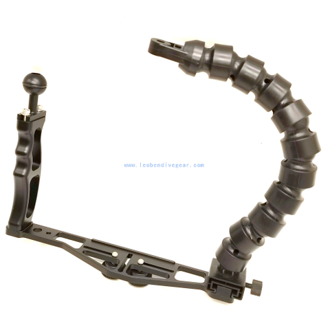 14 inches Underwater T Groove YS Flex Arm Tray for Compact Camera Housings