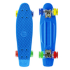 M Merkapa 22" Complete Skateboard with Colorful LED Light Up Wheels for Beginners