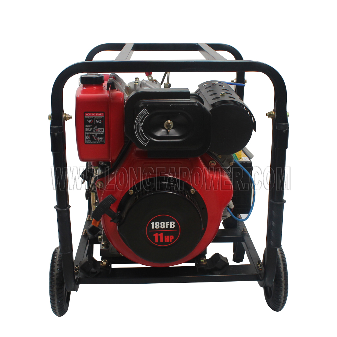 2 Inch 3 Inch 4 Inch High Pressure Cast Iron Diesel Water Pump for Fire Fighting
