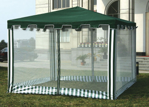 Gazebo Tent With Mosquito Net Wall 