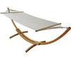 Arc Wooden Frame Cotton Hammock