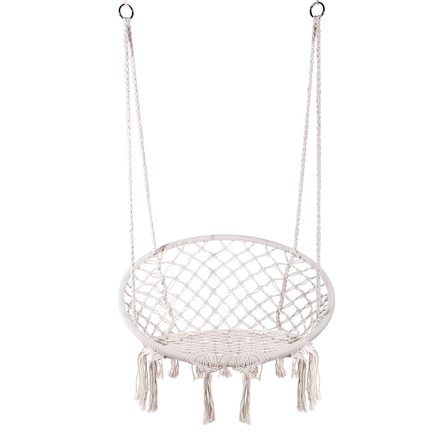 Cotton Rope Garden Chair Swing Hammock