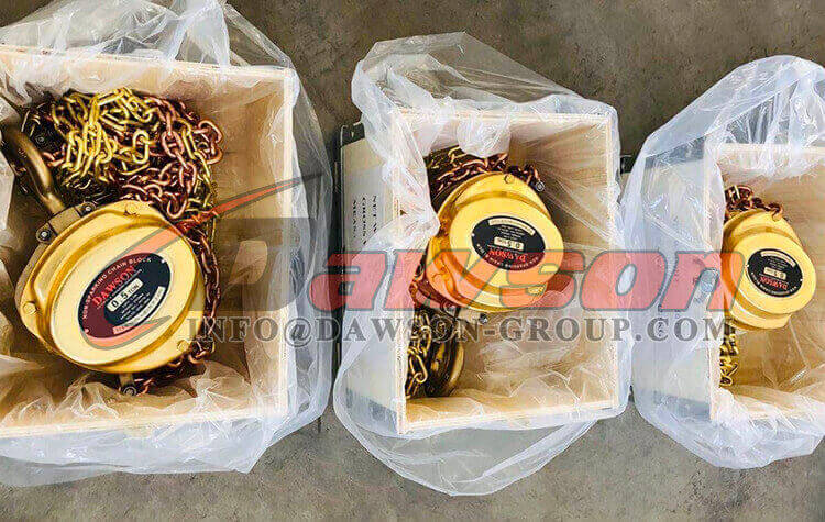 耐火花性チェーン ブロック、チェーン ホイスト - Dawson Group Ltd. - 中国メーカー、サプライヤー、工場